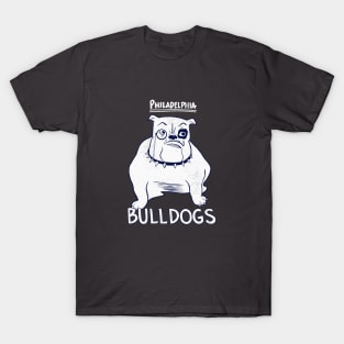 Vintage Philadelphia Bulldogs Football 1965 T-Shirt